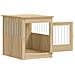 Gabbia Cani Arredamento Rovere Sonoma 64,5x80x71cm Multistrato - Foto miniatura 5