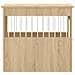 Gabbia Cani Arredamento Rovere Sonoma 64,5x80x71cm Multistrato - Foto miniatura 7