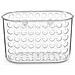 Portaoggetti Da Doccia 19,3 X 12 X 9 Cm Trasparente Plastica Pvc (12 Unità) - Foto miniatura 2