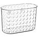 Portaoggetti Da Doccia 19,3 X 12 X 9 Cm Trasparente Plastica Pvc (12 Unità) - Foto miniatura 3