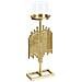 Portacandele Nias Metallo 53 Cm Oro - Foto miniatura 4