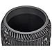 Set Di 2 Vasi Per Piante Brodiea Rattan Sintetico 26/45 Cm Nero - Foto miniatura 2