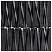 Set Di 2 Vasi Per Piante Brodiea Rattan Sintetico 26/45 Cm Nero - Foto miniatura 8