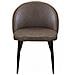 Sedia Poltrona Da Interno Con Struttura In Metallo E Seduta Morbida Rivestita In Ecopelle Call Me Large - Brown - Foto miniatura 1