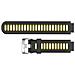 Cinturino In Silicone Per Garmin Forerunner235/220/230/620/630/735 Con Strumenti Black+yellow - Foto miniatura 2