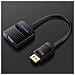 HBFBB cavo e adattatore video 0,15 m DisplayPort VGA (D-Sub) Nero - Foto miniatura 3