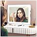 Specchio per Trucco con LED Regolabili, Ingranditore 10x, Presa USB e Comandi Touch, 80x62x14cm - Foto miniatura 2