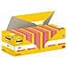 Post-it , Haftnotizen, Mehrfarbig Pouch Autoadesiva Quadrato Magenta, Arancione, Rosa, Giallo 100 Fogli - Foto miniatura 1