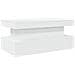 Lusso Casadino -  Tavolino Da Soggiorno Con Luci Led Bianco 90x50x40 Cm - Foto miniatura 2