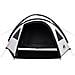 Tenda Campeggio a Cupola 4 Persone Bianca Tessuto Impermeabile - Foto miniatura 4