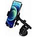 Supporto Da Auto Per Smartphone Con Braccio Telescopico A Fissaggio Multiplo, Nero - Foto miniatura 2