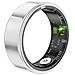 Anello Intelligente Impermeabile Ip68+5atm Con Monitoraggio Salute E Controllo Remoto Silver - Foto miniatura 4