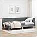 Cornice del letto ad angolo Altro Grigio scuro 90 x 200 cm - Foto miniatura 2