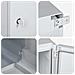 Armadietto di Controllo Grigio 30 x 19.5 x 40 cm Plastica ABS - Foto miniatura 8