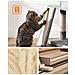 TIRAGRAFFI PER GATTI in corda di sisal grigio chiaro, resistente e durevole - Foto miniatura 6