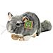 Peluche Cincillà 21cm Realista Ultra Morbido In Materiale Riciclato Ecologico, Grigio - Foto miniatura 1