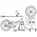 Bicicletta per Bambini 14 Pollici per bambini da 3 a 5 anni - Foto miniatura 8