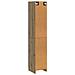 Set di armadi 2 pcs Rovere Artigianale 33 x 34,5 x 87 cm - Foto miniatura 6