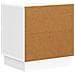 Armadio da Notte 2 pcs Bianco Lucido 43 x 34,5 x 44,5 cm - Foto miniatura 7