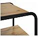 Tavolo consolle Rovere Artigianale 100 x 41 x 75 cm - Foto miniatura 6