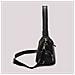 borsa a tracolla in nylon NERO - Foto miniatura 4