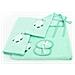 Corredo Neonato Set 4 Pezzi Modello Fabio Set 4pz Verde - Foto miniatura 4
