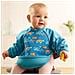 Maniche Lunghe Lo Svezzamento Bib - Ultrabib Impermeabile Lavabile Neoprene Alimentazione Bavaglino Con Ampio Crumb Catcher Tasca 6 Mesi (tropical Fish) - Foto miniatura 3