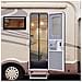 Di Schermo Magnetico Porta 80x200cm Anti Mosquito Mesh Mosca Tenda 26 Magneti Da Top-to-bottom Seal Snaps Chiude Automatically- Adatto Per La Casa Camper Rv (80x200cm Nero)  - Foto miniatura 2