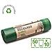 Riciclato Al 100 Bin Liners Heavy Duty 50l 10 Bin Borse - Foto miniatura 1