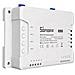 Interruttore Universale Smart Switch Wifi Controllo 4ch Linee Indipendenti Con Temporizzazione Guida Din 4chr3 - Foto miniatura 6