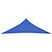 Vela Parasole 160 g / m² Blu 3x3x4,2 m in HDPE - Foto miniatura 2
