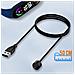 Cavo Di Ricarica Magnetico Xiaomi Mi Band 6 E 5 Resistente Lungo 50 Cm Nero - Foto miniatura 10