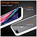 Custodia Compatibile Con Apple Iphone 6 Plus / 7 Plus / 8 Plus In Transparente Opaco - Coperchio Protettivo Ibrido Con Interno In Silicone Tpu E Retro In Plastica Opaca - Foto miniatura 4