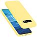 Custodia Compatibile Con Samsung Galaxy S10 Plus In Liquid Giallo - Coperchio Protettivo In Silicone Tpu Flessibile - Foto miniatura 1