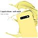 Custodia Compatibile Con Samsung Galaxy S10 Plus In Liquid Giallo - Coperchio Protettivo In Silicone Tpu Flessibile - Foto miniatura 2