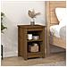 Comodini 2 Pz Miele 40x35x55 Cm In Legno Massello Di Pino - Foto miniatura 7