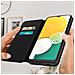 Custodia Samsung Galaxy A13 5g Portafoglio Funzione Supporto Video Nera - Foto miniatura 4