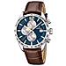 Orologio Festina Uomo Timeless Chronograph Con Cinturino In Pelle F16760/7 - Foto miniatura 1