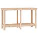 Banco Da Lavoro 140x50x80 Cm In Legno Massello Di Pino - Foto miniatura 2