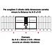 Cilindro Europeo A Pomolo Transit 1 40btx30 Nichelato 5 Chiavi Reversibili - - Foto miniatura 2