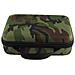 Custodia Borsa Cam Bauletto Zip Per Gopro Hd Hero Nilox Trevi Storex Camouflage Woodland - Foto miniatura 1
