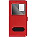 Custodia Per Samsung Galaxy A33 5g Doppia Finestra Supporto Video Rossa - Foto miniatura 1