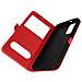 Custodia Per Samsung Galaxy A33 5g Doppia Finestra Supporto Video Rossa - Foto miniatura 3
