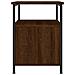Comodini 2pz Rovere Marrone 34x35,5x50 Cm In Legno Multistrato - Foto miniatura 2