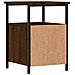 Comodini 2pz Rovere Marrone 34x35,5x50 Cm In Legno Multistrato - Foto miniatura 5