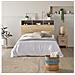 Testata Letto Zeus 95 Cm Con Contenitore Rovere, 2 Ante 9 Fori - Foto miniatura 2