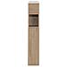 Testata Letto Zeus 95 Cm Con Contenitore Rovere, 2 Ante 9 Fori - Foto miniatura 5