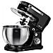 Robot Da Cucina Planetario Con 2 Ciotole Da 4 E 5 Litri - Processore Alimentare Da 1600 W - Nero - Foto miniatura 1