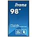 PROLITE Pannello A digitale 2,49 m (98") LED Wi-Fi 500 cd /m² 4K Ultra HD Nero Processore integrato Android 11 24/7 - Foto miniatura 3
