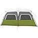 Tenda Famiglia con LED 10 Persone Verde Chiaro Rilascio Rapido - Foto miniatura 9
